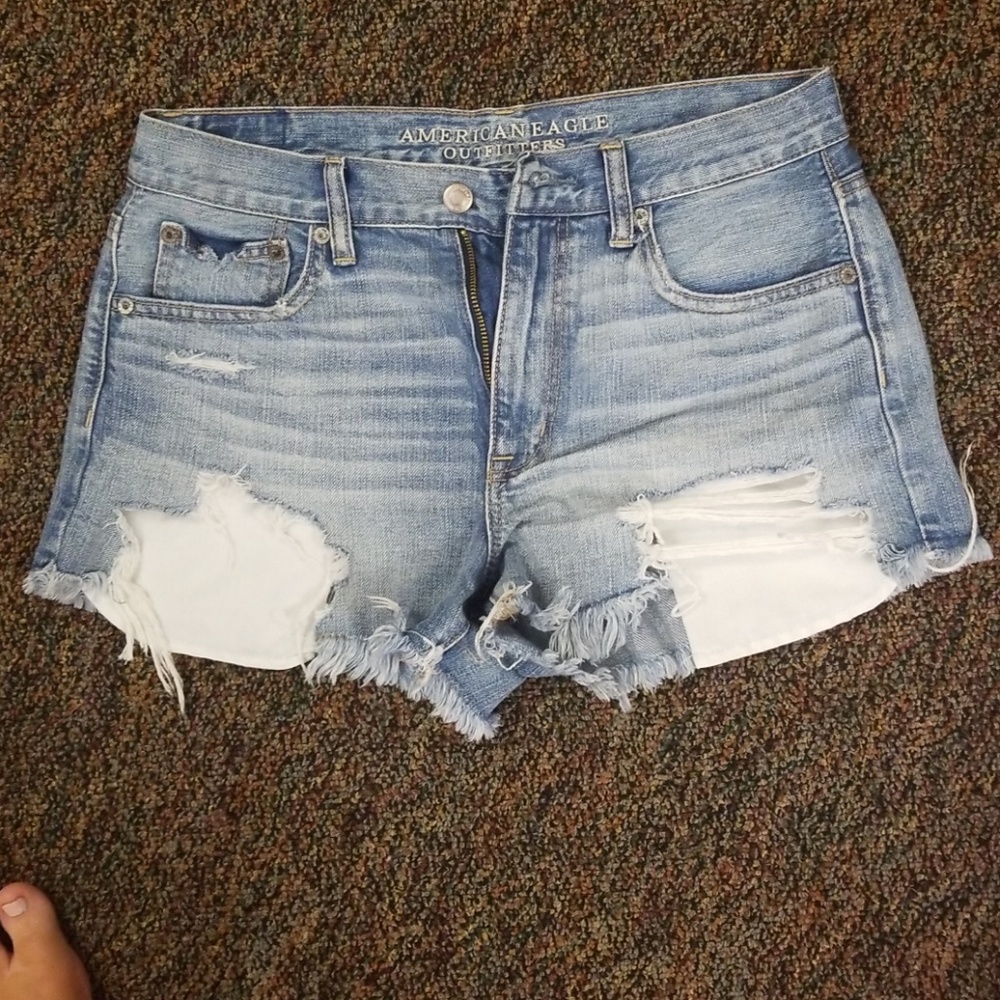 American eagle vintage hi-rise festival jean short